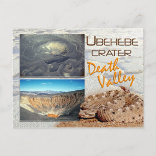Ubehebe Crater, Death Valley National Park, CA Vykort