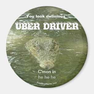 UBER DRIVER Du ser utsökt stor magnet