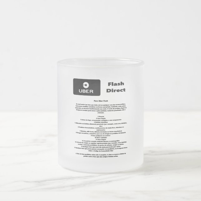 Uber Flash Direct Diretrizes Frostad Glasmugg (Center)