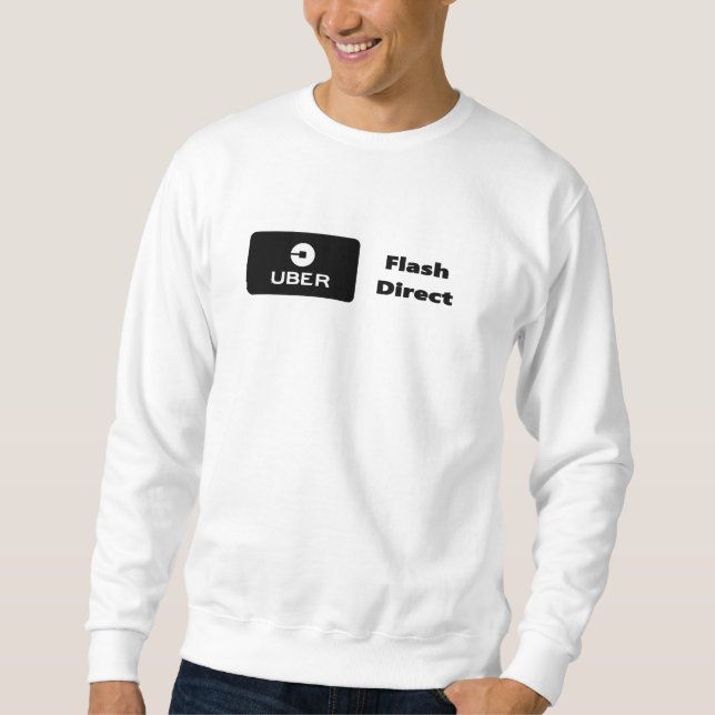 Uber Flash e Direct Lång Ärmad Tröja (Framsida)