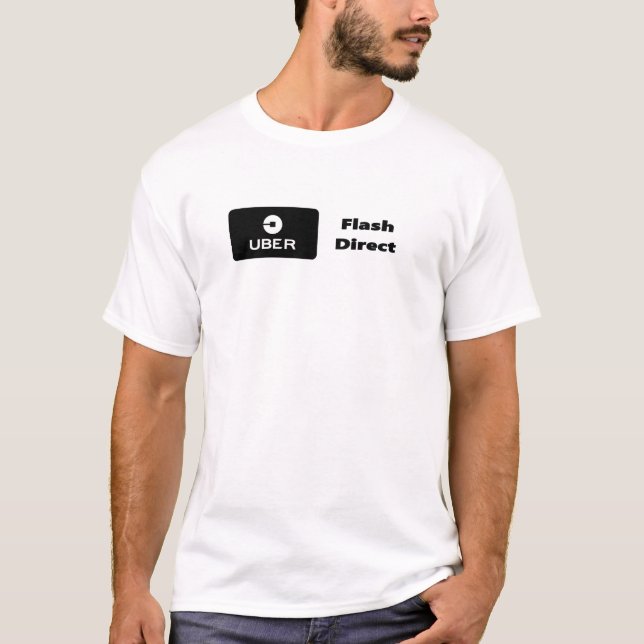 Uber Flash e Direct T Shirt (Framsida)