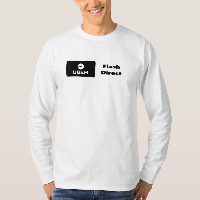 Uber Flash e Direct T Shirt (Framsida)