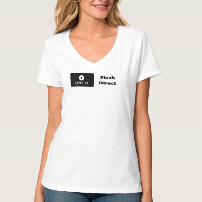 Uber Flash e Direct T Shirt (Framsida)