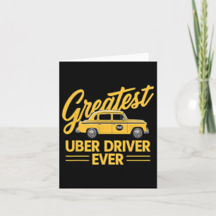 Uber-förare Alltid Uber-förare Roligt 4 Kort