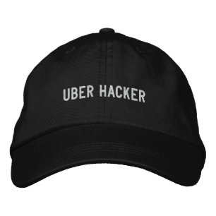Uber Hacker Broderad Keps