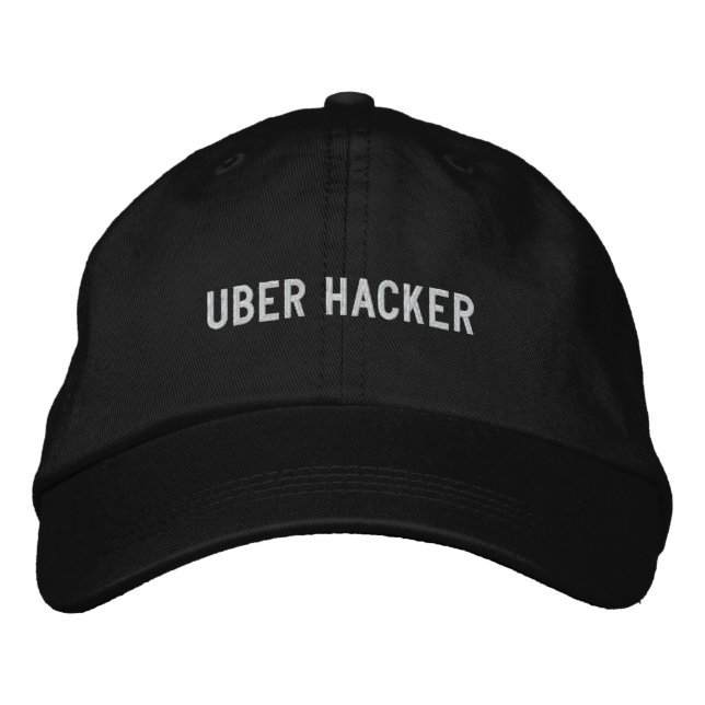 Uber Hacker Broderad Keps (Framsida)