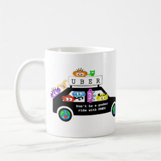 UBER-mugg#UBER Kaffemugg