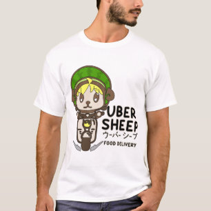 Uber Sheep-Logotyp T Shirt