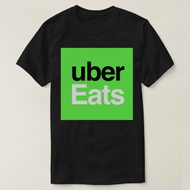 Ubereats Magnet  T Shirt (Design framsida)