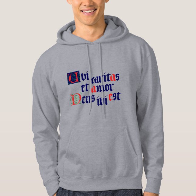 Ubi Caritas Hoodie (Framsida)