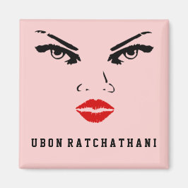 Ubon Ratchathani, Thailand Woman Magnet