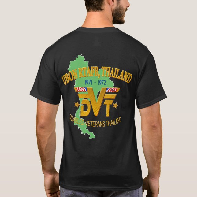 Ubon RTAFB, Thailand veteranT-tröja T Shirt (Baksida)