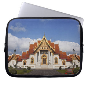 Ubosot-hall eller Bot, Wat Benchamabophit, Bangkok Laptop Fodral