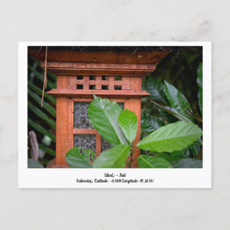 Ubud - Bali, Indonesia Travel Helg Vykort