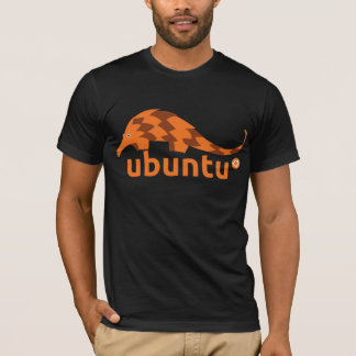 ubuntu 12,04 preciserar pangolinen tee shirt
