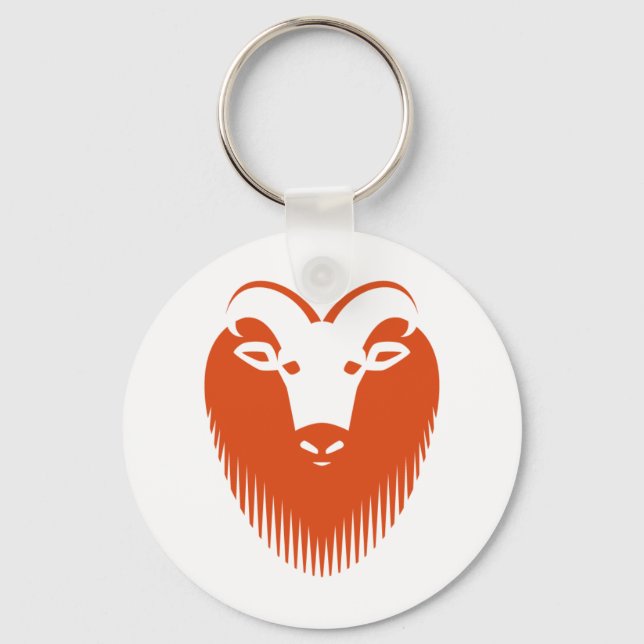 Ubuntu 14.04 LTS "Trusty Tahr" Keychain Nyckelring (Framsida)