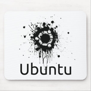 Ubuntu inkblot Mousepad Musmatta