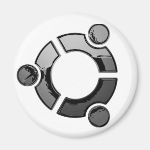 Ubuntu (krom) magnet