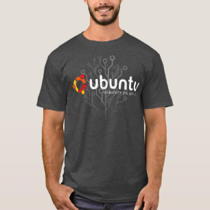 Ubuntu Linu Humanity mot andra T Shirt
