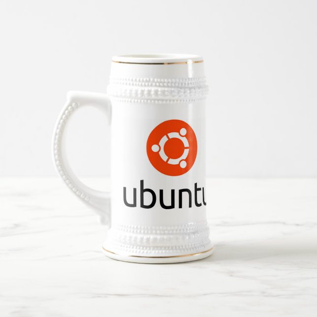 Ubuntu Linuxlogotyp Sejdel (Vänster)