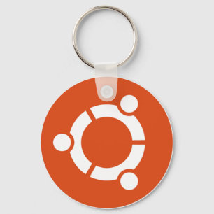 Ubuntu LinuxTshirt Kode ub05 Nyckelring