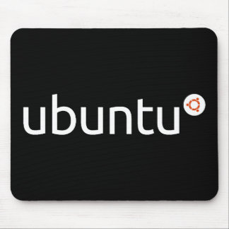 Ubuntu mörk Mousepad Musmatta