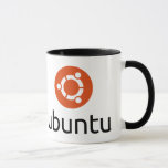 Ubuntu mugg<br><div class="desc">Ubuntu mugg med den officiella logotypen</div>