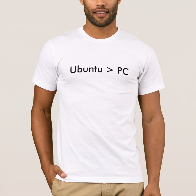 Ubuntu > PC Tee Shirt (Framsida)