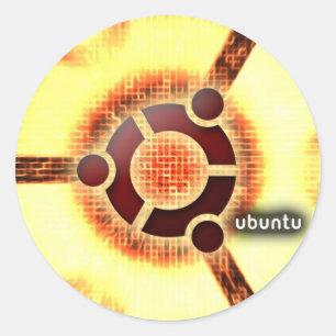 Ubuntu Runt Klistermärke