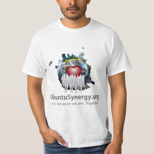 Ubuntu Synergy- T-Shirt - Killar (Framsida)