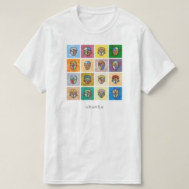 ubuntu  t shirt (Design framsida)