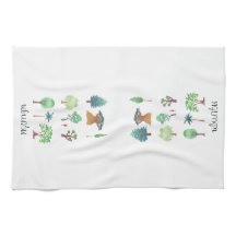 Ubuntu Träd Kitchen Towel