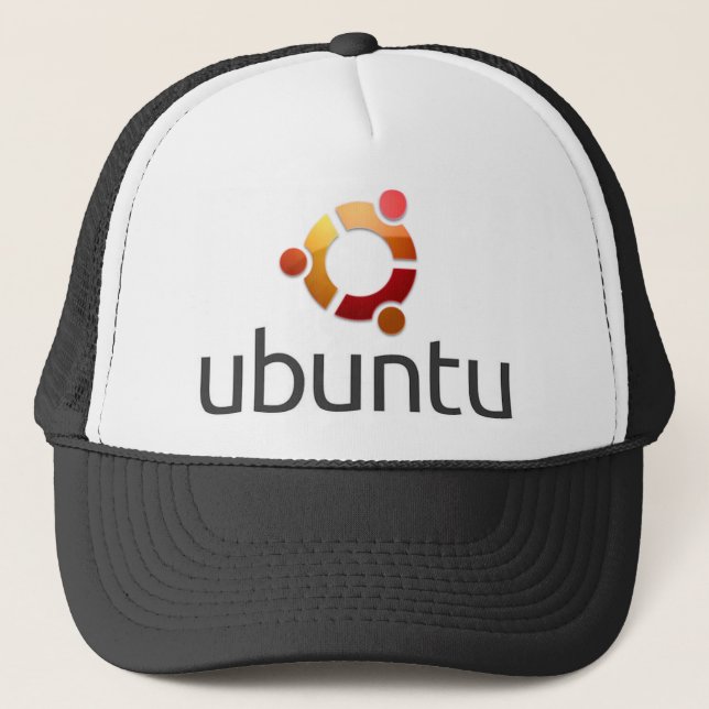 ubuntulinuxhatt truckerkeps (Framsida)