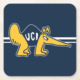 UC Irvine UCI Anteaters Underlägg Papper Kvadrat