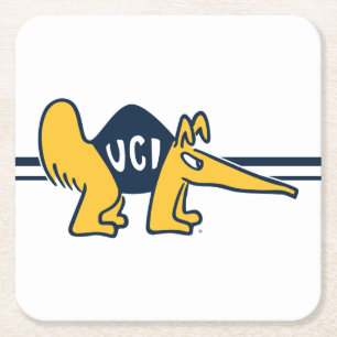 UC Irvine UCI Anteaters Underlägg Papper Kvadrat