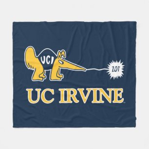 UC Irvine UCI Anteaters Zot! Fleecefilt