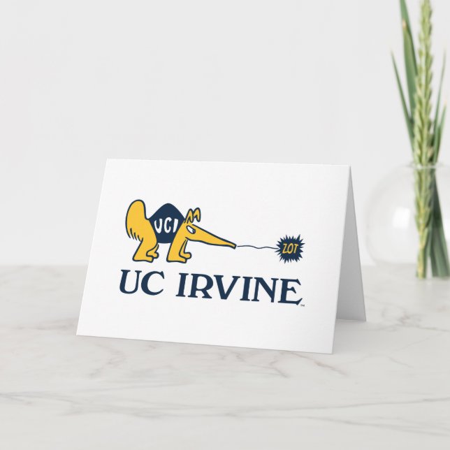 UC Irvine | UCI Anteaters Zot! Kort (Framsida)