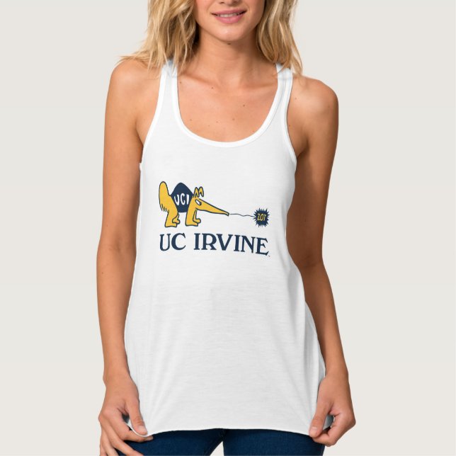 UC Irvine | UCI Anteaters Zot! Linne Med Racerback (Framsida)