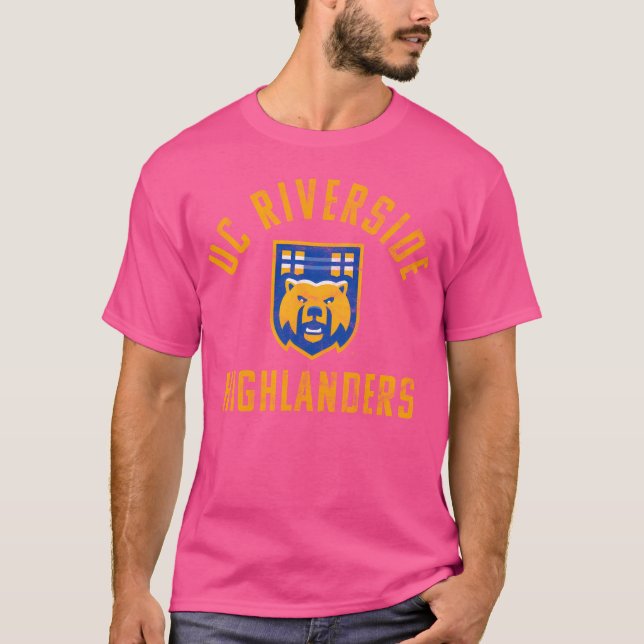 Uc Riverside Highlanders Stora roliga T Shirt (Framsida)