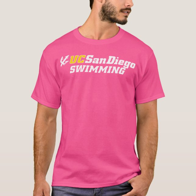 Uc San Diego Simning T Shirt (Framsida)