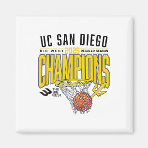 Uc San Diego Tretons 2025 Ordinarie Säsong Basket Magnet