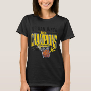 Uc San Diego Tretons 2025 Ordinarie Säsong Basket T Shirt
