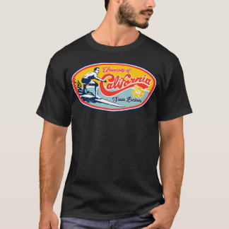UC Santa Barbara UCSB Classic Surfer Design T Shirt