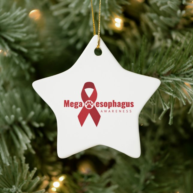 UCB Ornament MegaE Awareness Ribbon (Träd)