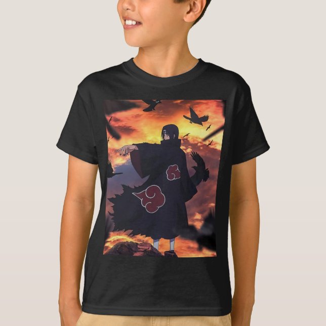 Uchiha Itachi T Shirt (Framsida)