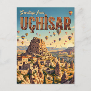 Uçhisar Turkiet Vykort