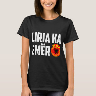 Uck Uqk från den albanska Kosovoarmén T Shirt