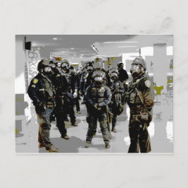 UCPD vid Lunch Vykort