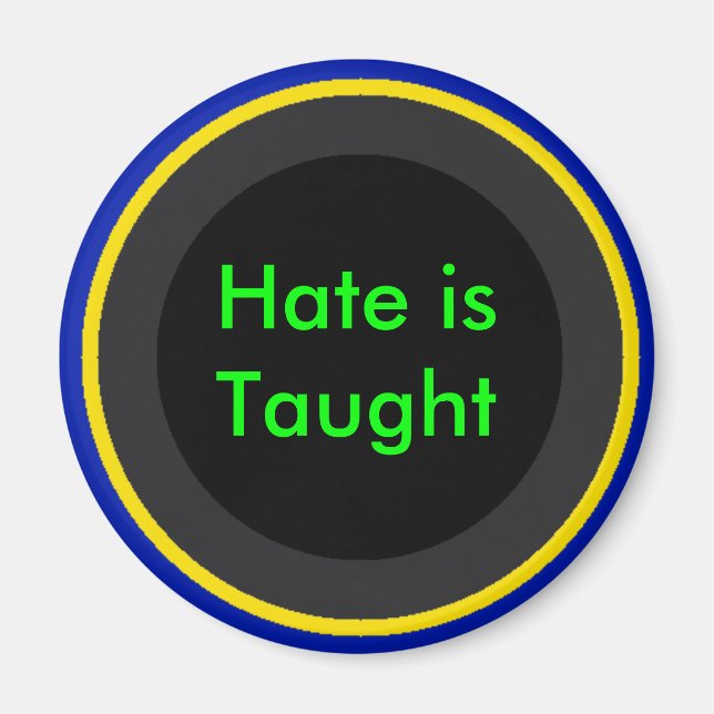! UCreate Hate är Taught Magnet (Framsidan)