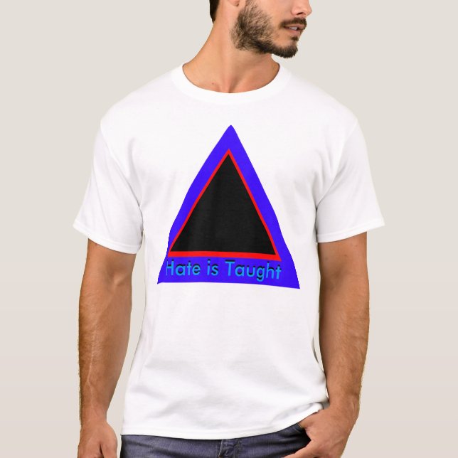 ! UCreate Hate är Taught Tee Shirt (Framsida)